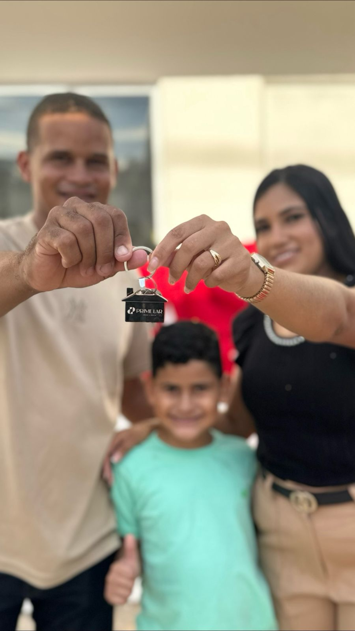Cliente contemplado pela Prime Lar Imobiliária — Sonho conquistado